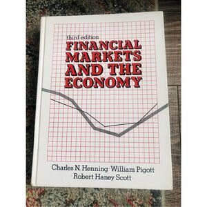 Financial Markets and The Economy third edition, Charles Henning. 1981